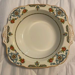 Rare 1928 W.H. Grindley Windsor Ivory Serving dish